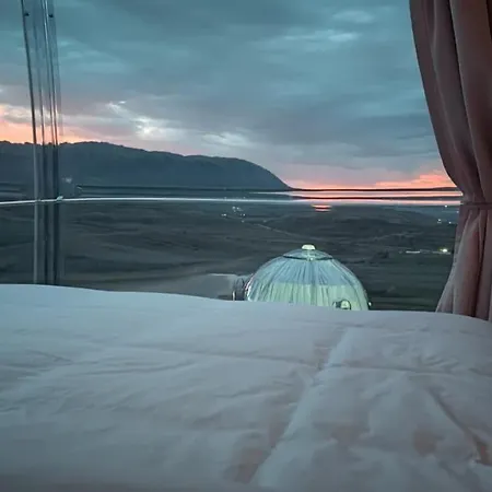 Kapszulahotel Sky Dome - Alushllari's Farm Pogradec