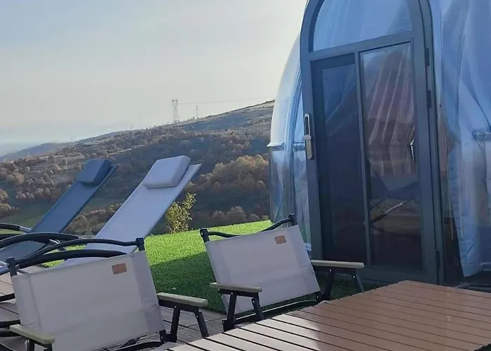 Sky Dome - Alushllari's Farm Hôtel capsule