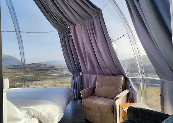 Sky Dome - Alushllari's Farm Hôtel capsule