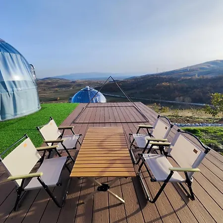 Capsule hotel Sky Dome - Alushllari's Farm