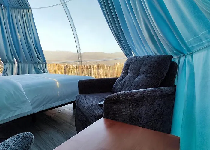 Hotel kapsułowy Sky Dome - Alushllari's Farm